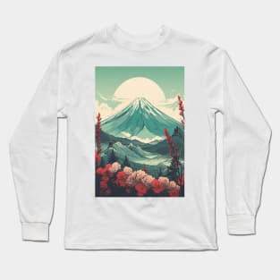 Fuji Mountain Japan Long Sleeve T-Shirt